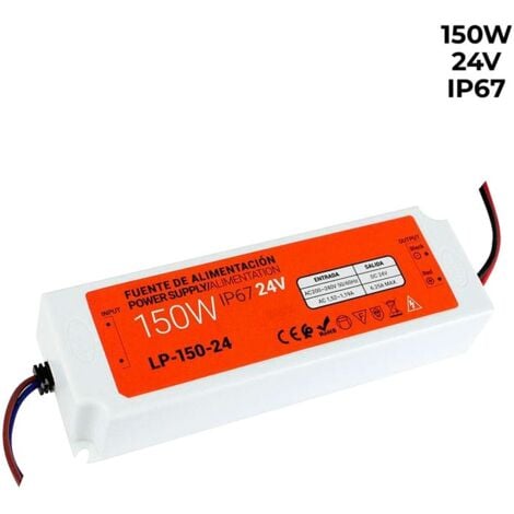 Transformateur LED SELV 100W 220V 24V/DC 4,17A Max IP67 Etanche