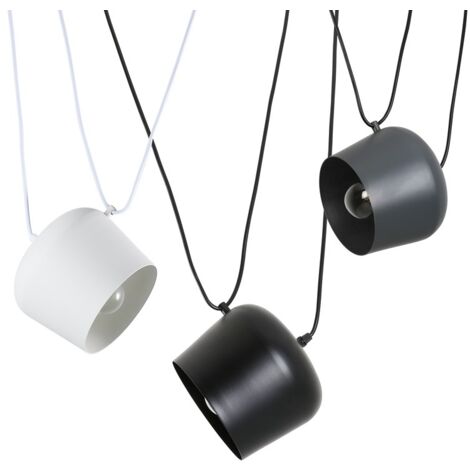 Suspension moderne "Agos" - Gris