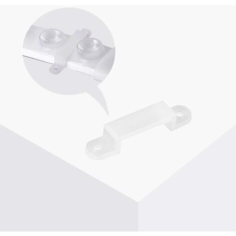 Clip en silicone pour Lèche-mur flexible (1/5)