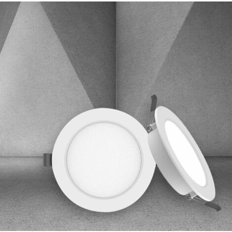 Spot LED encastrable circulaire 20W - Découpe Ø190mm - Blanc Chaud