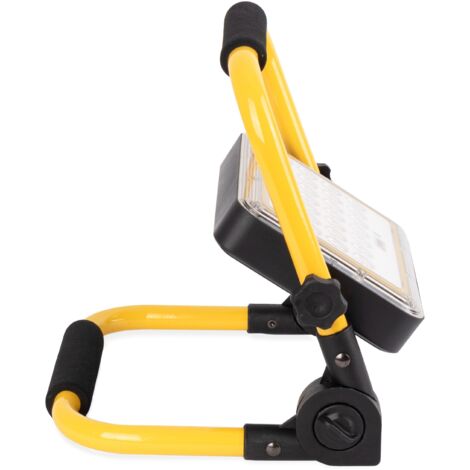 Projecteur LED 60W pour chantier portable - IP65 - 6000K - Blanc Froid