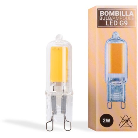 Ampoule LED G9 2W - COB - 360º - 220-240V AC - Blanc Neutre