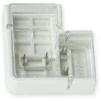 Connecteur d'angle étanche pour rubans LED COB 220V 12mm - IP67