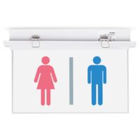 Bloc autonome d'éclairage de sécurité avec pictogramme