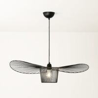 Barcelona Led – Lampe suspendue avant-gardiste 80cm – Structure enveloppante – Douille E27 pour ampoule personnalisable – Installation facile