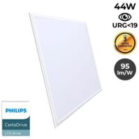 Barcelona Led – Lot de 4 panneaux LED 60x60 extra-plats – Driver Philips – 44W – Lumens 3800 – UGR<19 – Installation encastrée