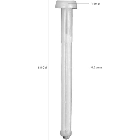 Filtre à Carburant Pour Générateur Diesel - Longueur 125 Mm, Compatible Machines 170F-173F - Lot De 2 Pièces - 14