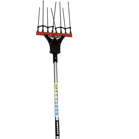 Sakawa – Accessoire peigne vibreur pour débroussailleuse 26mm – Transmission carrée 7mm – Haute qualité en carbone – Système d'assemblage rapide (1/5)