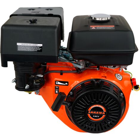 Moteur Essence 4 Temps 15CV 420CC - Moteur Thermique Pour Kart Ou Usage Industriel - Refroidissement Air