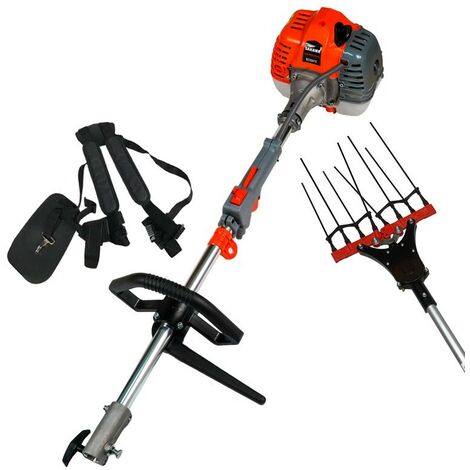 Sakawa – Récolteuse d'olives à essence 25cc – Moteur 2 temps – Tête auto-grassable double couche – Accessoires en carbone pour travail en hauteur