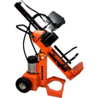 Sakawa – Fendeuse de bûches électrique 3 kW – Piston hydraulique 15T – Longueur max 52 cm – Diamètre max 35 cm – Pour bois dur