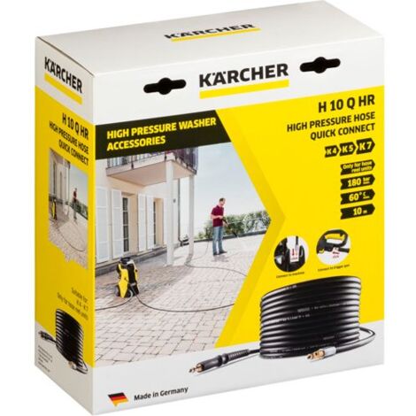 Karcher Hochdruckschlauch H 10 Q mit Quick Connect 10m und für Trommel-Aufwickler