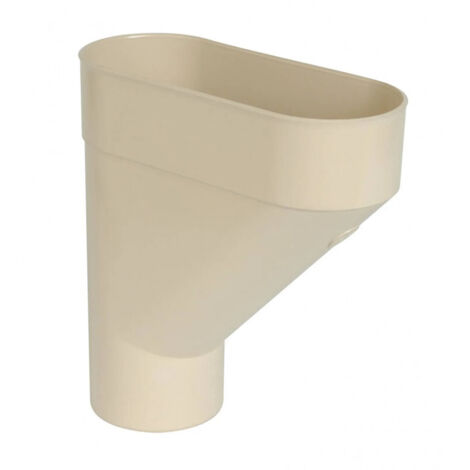 [UJAM100S] Jambonneau Nicoll UJAM100S D100mm pour descente couleur sable