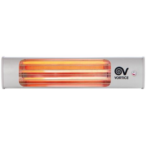 Vortice Wand-Heizung THERMOLOGIKA DESIGN mit Zugschnur 1800W grau 70015