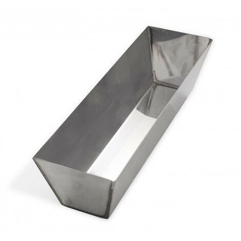 Edma - Gipswanne aus Edelstahl 300 mm - 66655