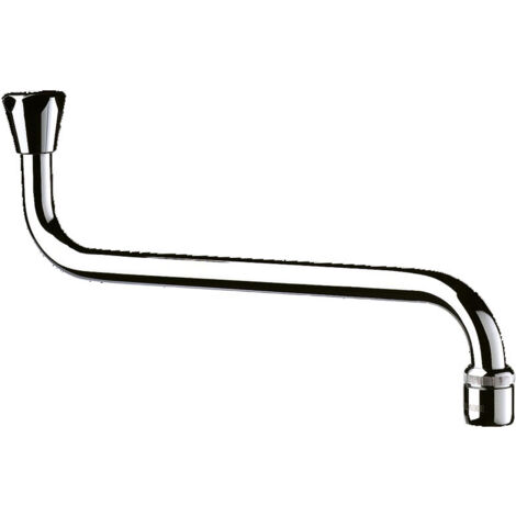 [940202-delabie] Bec universel horizontal Delabie F1/2" L200mm H120mm