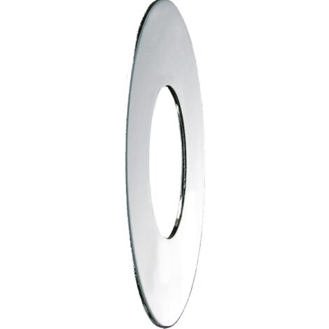 Delabie D30/65mm Flachrosette aus verchromtem Messing