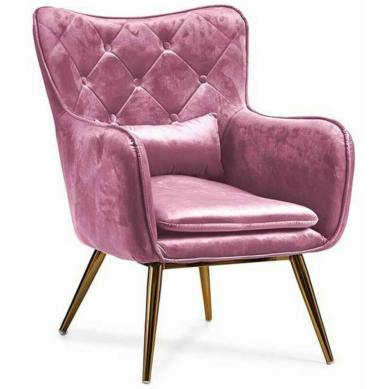 Poltrona Rosa 68 x 92 x 70 cm (2 Unità)