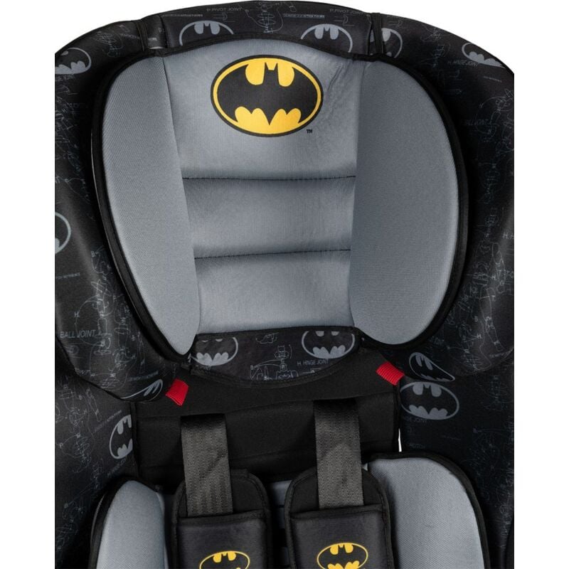 Seggiolino auto Batman, gruppo 1-2-3 (da 9 a 36 Kg) bambino