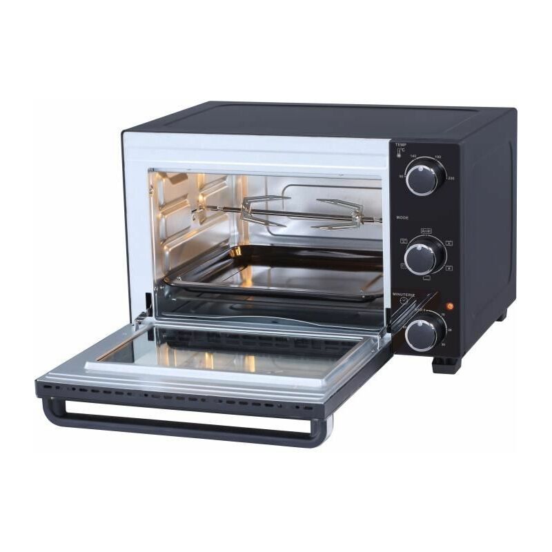 CONTINENTAL EDISON CEMF35B4 - Miniforno elettrico 35L nero - 1500W