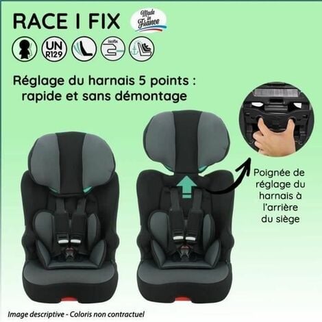 Seggiolino Auto Bambini Migo One 360° Isofix Grey Nania