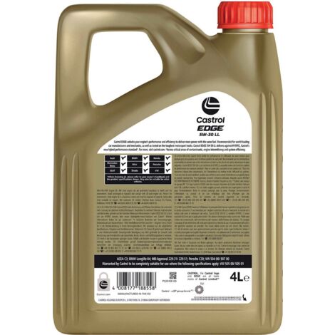 OLIO CASTROL EDGE 5W-30 LONG LIFE III 1LT