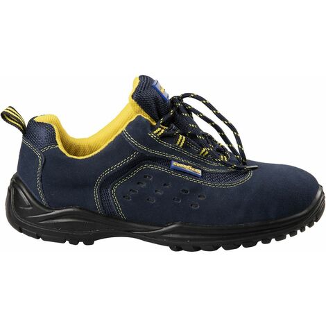 Scarpe antinfortunistiche alte S1P mod.G138843 numero 42 blu Lavoro