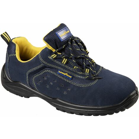 Scarpe antinfortunistiche alte S1P mod.G138843 numero 40 blu Lavoro