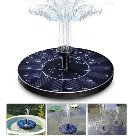 Fuente Solar Bomba De Agua Solar Sin Batería Ni Electricidad Plantas para Estanque/Piscina/Decoración De Jardín