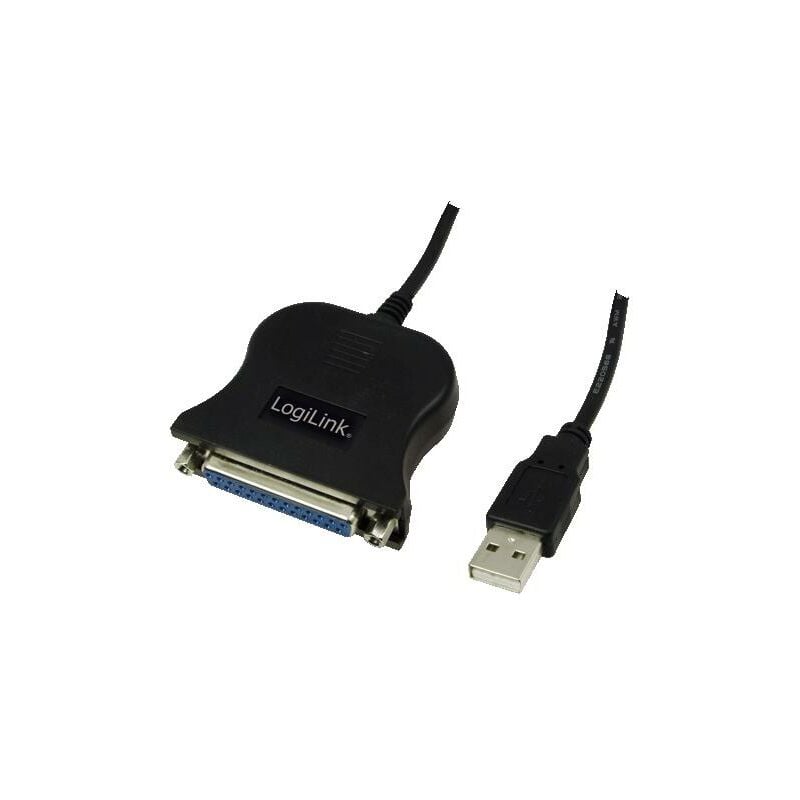 CAVO ADATTATORE LINK DA USB a PARALLELO 25poli M/F 1,50MT