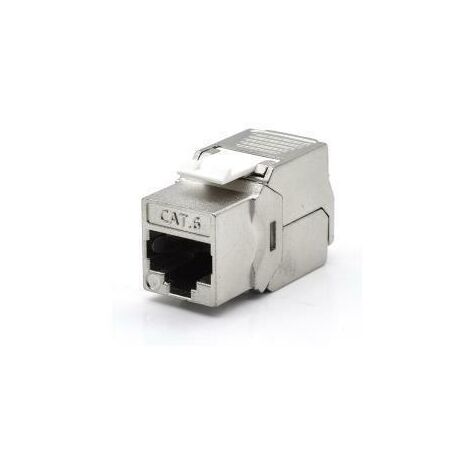 PRESA RJ45 - 4 COPPIE - CATEGORIA 5E - UTP - TOOLLESS - 1 MODULO - SYSTEM  WHITE