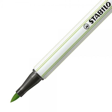 PENNARELLI STABILO PEN 68 BRUSH 10 Colori - PUNTA IN FIBRA