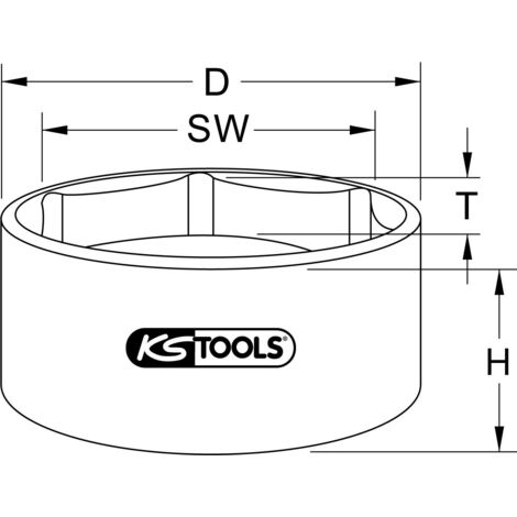 KS Tools Radkapsel-Schlagschlüssel Für BPW, 240 M Produktbild-Vorschau 8