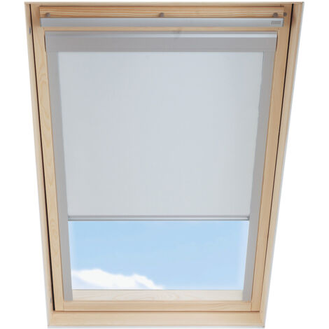 Store occultant pour fenêtre de toit VELUX, UK04 Blanc