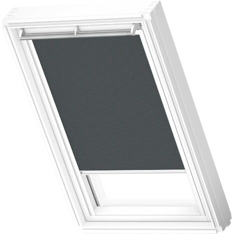 VELUX Collection Nature Store Occultant - MK08, Cadre Blanc, Cave