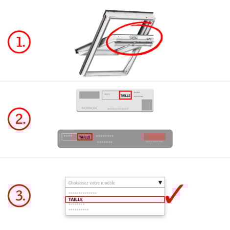 Volet roulant souple extérieur à énergie solaire VELUX original pour fenêtres de toit VELUX C02, CK02 Noir