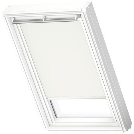 VELUX store occultant (DKL) original, cadre blanc, pour fenêtre de toit VELUX SK08 Blanc