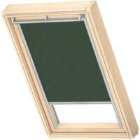 VELUX Collection Nature Store Occultant, PK10, Cadre Argenté, Forest