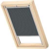 VELUX Collection Nature Store Occultant, P08, PK38, Cadre Argenté, Cave