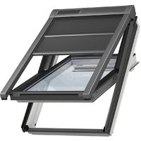 Volet roulant souple extérieur à énergie solaire VELUX original pour fenêtres de toit VELUX C02, CK02 Noir