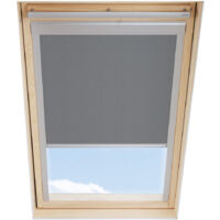 Store occultant pour fenêtre de toit VELUX – Compatible GGL M04, GGL 304, GGL 1 – Matériau polyester et caoutchouc – Installation rapide et simple – Itzala