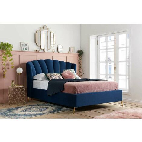 Lottie Double Ottoman Bed