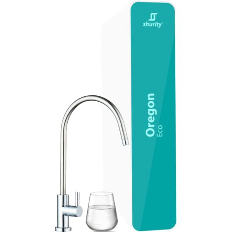 Depuratore acqua con Osmosi Inversa diretta Sottolavello Shurity Oregon Eco - 1 via, Liscia