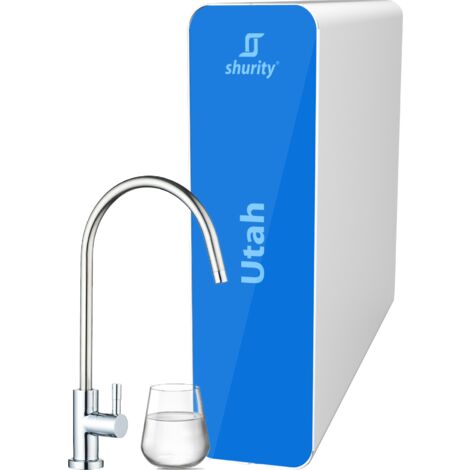 Depuratore acqua con Ultrafiltrazione Sottolavello Shurity Utah - 1 via, Liscia