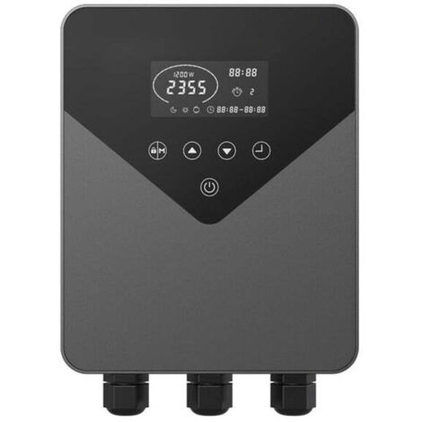 Variateur de vitesse pour pompe piscine – Écran tactile – 4 programmations – 35 vitesses de 1200 à 2900 t/min – Monophase 1.1 kW – Aquagem