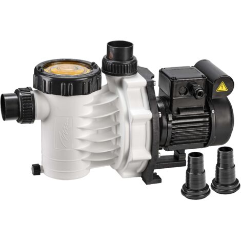 Speck Pompe piscine auto-amorçante PPG Compact 10 - 0,55 HP / 0,4 kW - Débit 10 m³/h - Monophasée et avec Préfiltre 0,5 L - Compatible Badu Magic