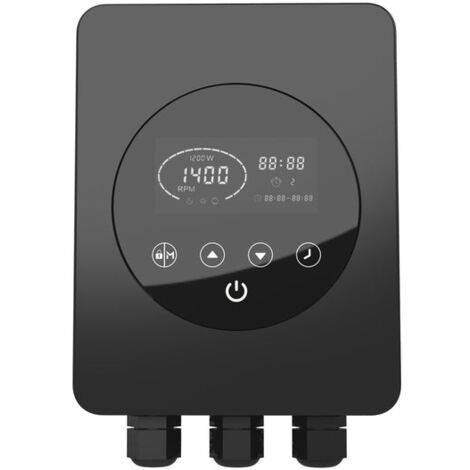 Variateur de vitesse pour pompe piscine – iSaver+ 1.1 Tri – Débit max 4.5A – Puissance 1.1 kW – Fonctionnement silencieux – Aquagem