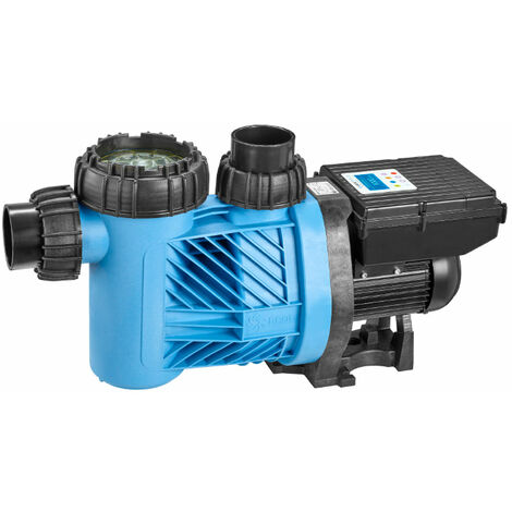 Pompe piscine auto-amorçante SynRM 2,7 kW – Débit max 40 m³/h – Écran digital – Compatible électrolyse au sel – Installation jusqu'à 3m – Speck