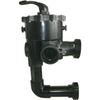 Vanne 6-voies latérale 2" pour filtre piscine PPG Deluxe 30" - Connexion rigide 63 mm