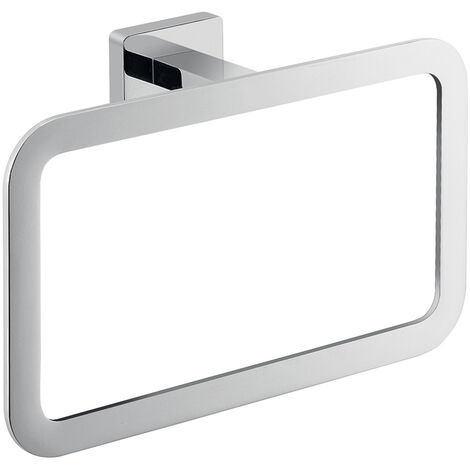 Anello Porta Asciugamani Duravit D-Code Cromato - Design Moderno, Orientabile 180&deg;, Facile Pulizia